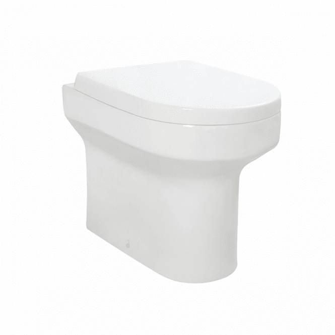 Plumb Warehouse Spa Back To Wall Toilet With Quick Release Soft Close Seat