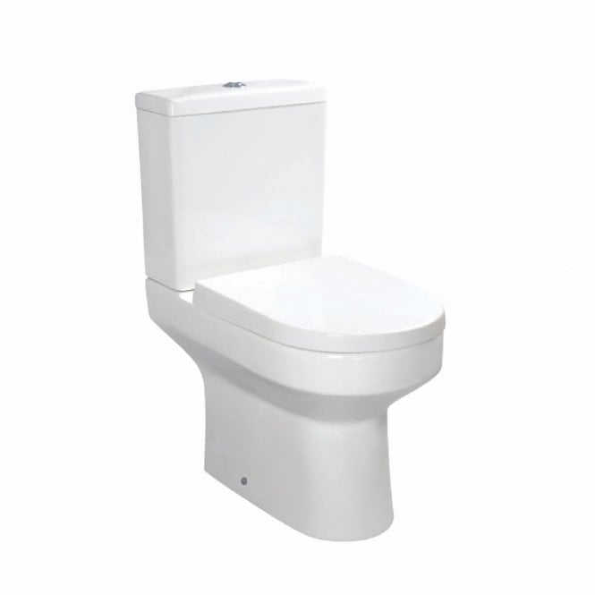 Plumb Warehouse Spa Comfort Height Close Coupled Toilet With Cistern And Soft Close Seat