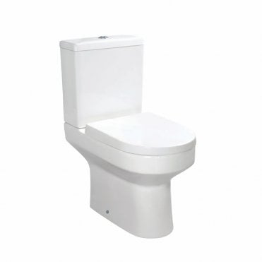 Spa Comfort Height Close Coupled Toilet With Cistern And Soft Close Seat