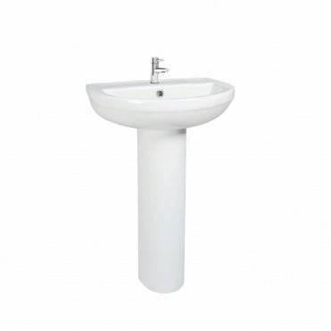 Spa White Full Pedestal