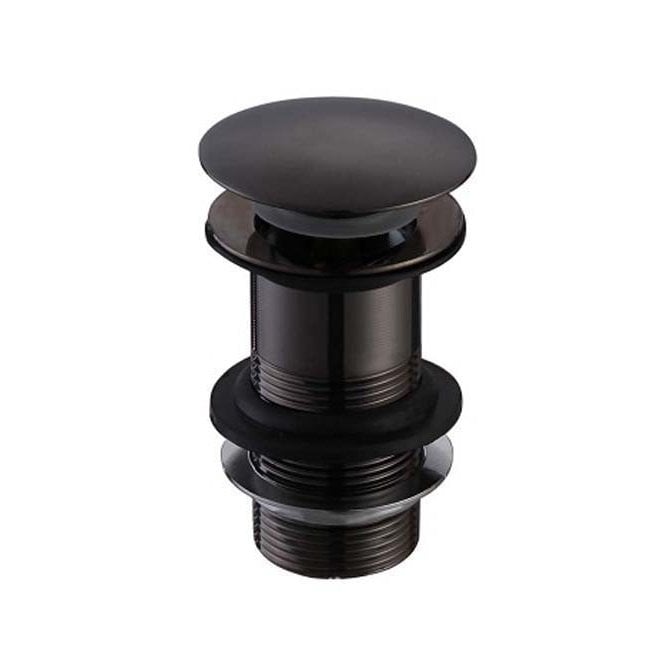 Plumb Warehouse  Sprung Plug Basin Waste Large Cover - Unslotted