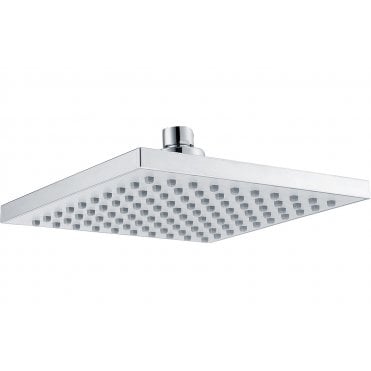 Square Showerhead 200mm - Chrome
