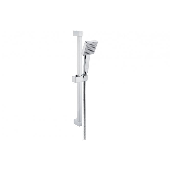 Plumb Warehouse Square Slider Rail Kit & Single Mode Handset