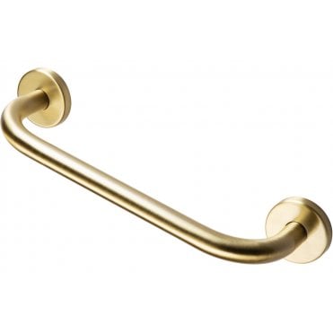 Straight Grab Rail - Brushed Brass