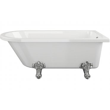 Subiaco Freestanding 2 Tap Holes Corner Bath - 2 sizes - w/Feet