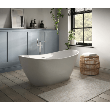 Plumb Warehouse Sulis Double Ended Bath - 1800mm x 800mm - White