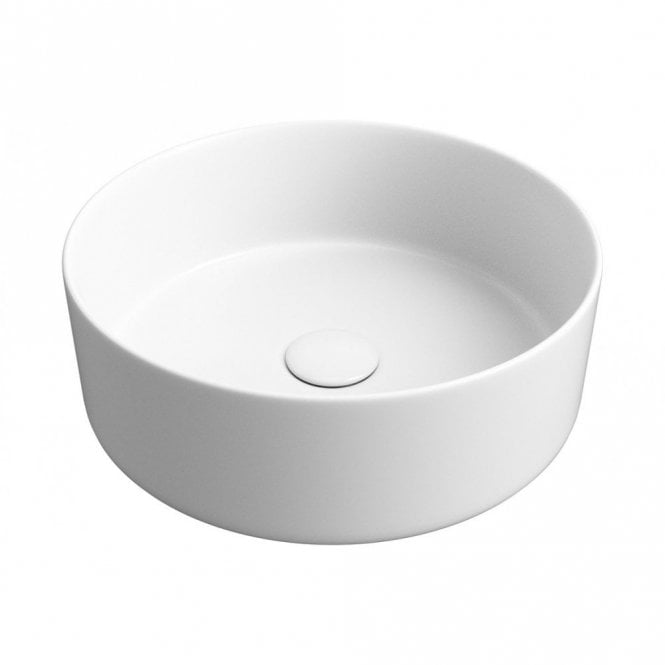 Plumb Warehouse Sulmoni 355mm Ceramic Round Washbowl & Waste