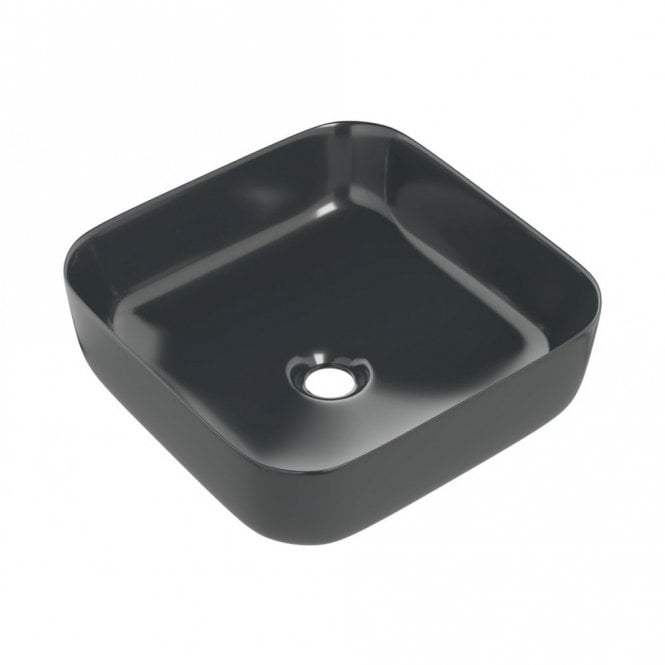 Plumb Warehouse Sulmoni 400mm Ceramic Square Washbowl & Waste