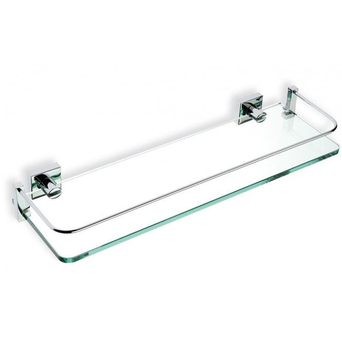 Plumb Warehouse Tortona 40cm Glass Shelf