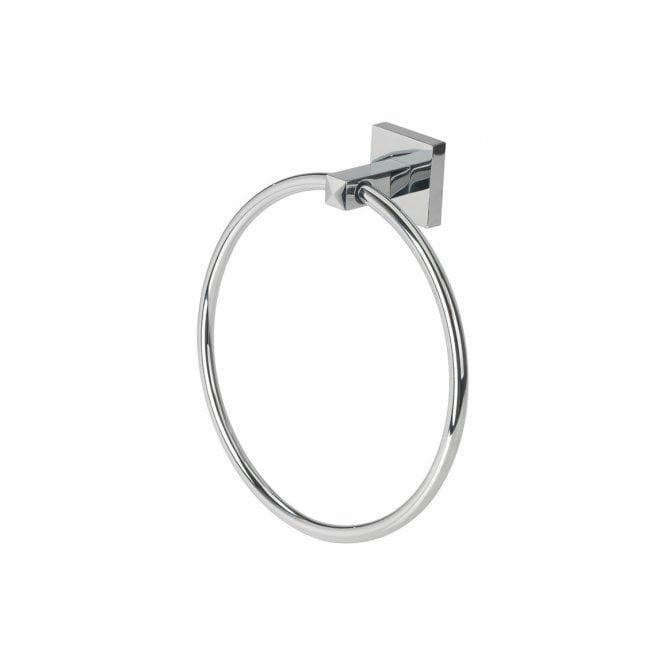 Plumb Warehouse Tortona Towel Ring - Chrome