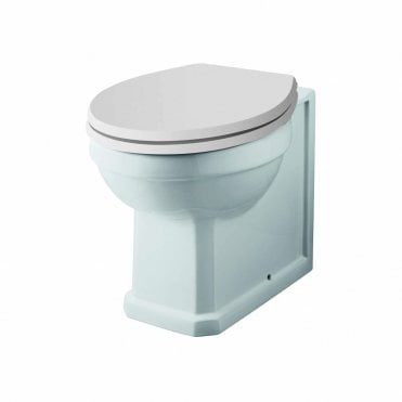 Traditional Back to Wall Toilet With Seat
