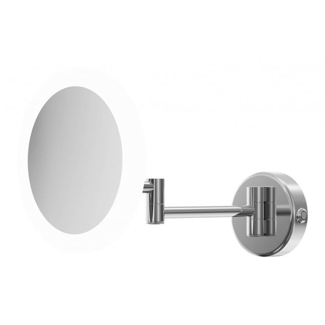 Plumb Warehouse Trento Round LED Cosmetic Mirror - Frameless