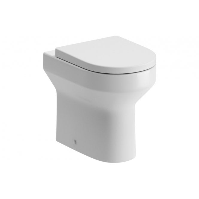 Plumb Warehouse Turini Back To Wall Comfort Height WC & Soft Close Seat
