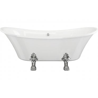 Tuscane Freestanding No Tap Hole 1760x710x775mm Bath w/Feet