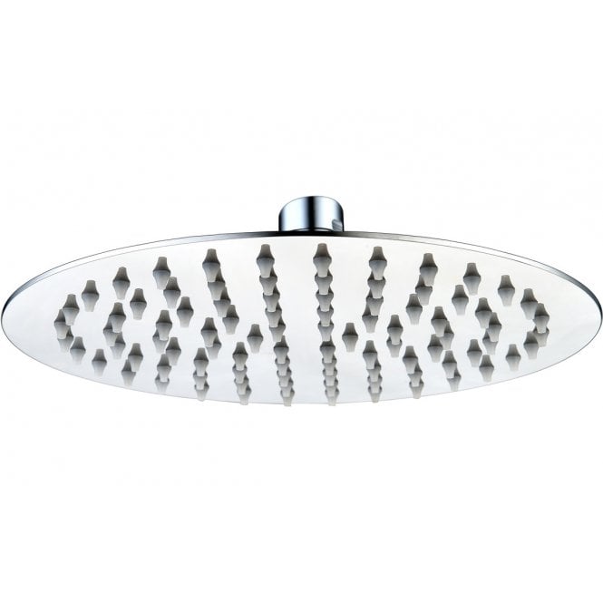 Plumb Warehouse Ultra Slim Round Showerhead - St/Steel