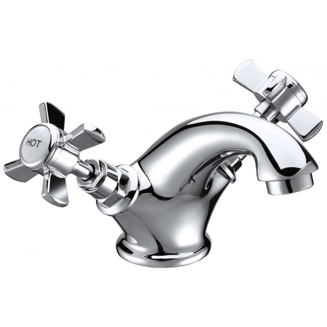 Plumb Warehouse Valentio Basin Mixer with Click Clack