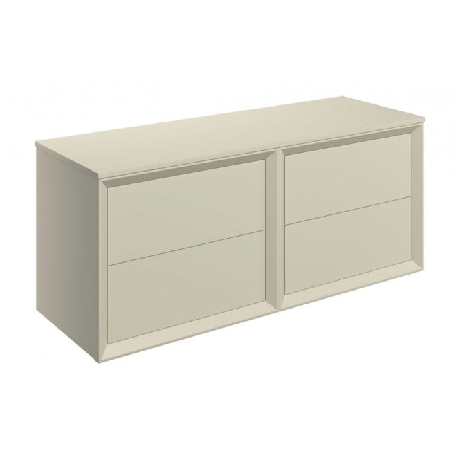 Plumb Warehouse Venetti 1200mm Wall Hung 4 Drawer Basin Unit Run & Top (Select Finish)