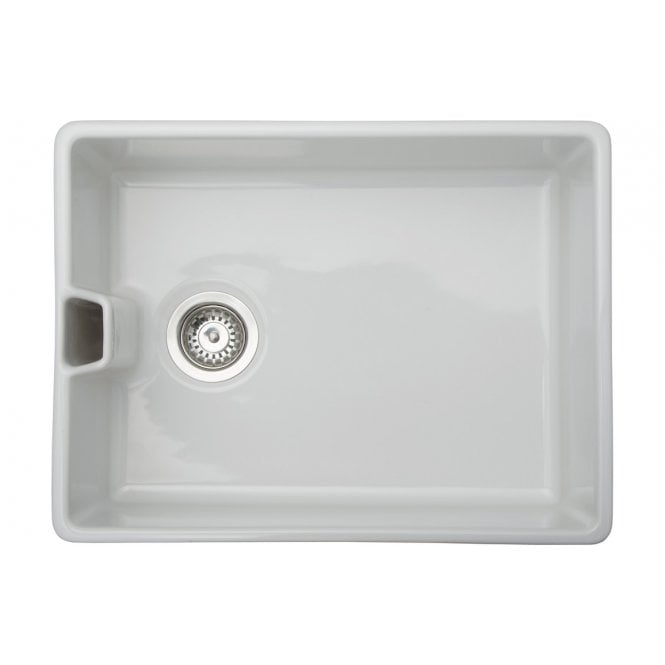 Prima  1 Bowl Belfast Fire Clay Sink - White