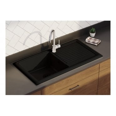 Prima 1 Bowl Reversible Ceramic Sink