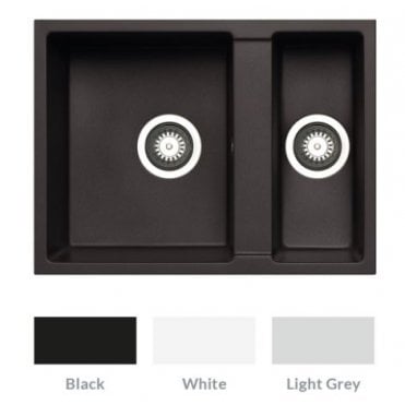 Prima+ Granite 1.5 Bowl Undermount Sink - Available in 3 Finishes