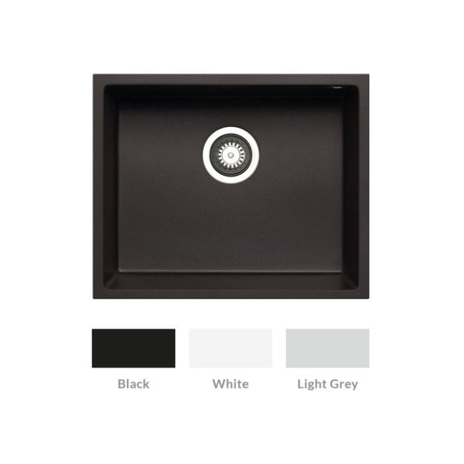 Prima + Granite 1 Bowl Undermount Sink - Available in 3 Finishes