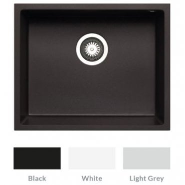 Prima+ Granite 1 Bowl Undermount Sink - Available in 3 Finishes