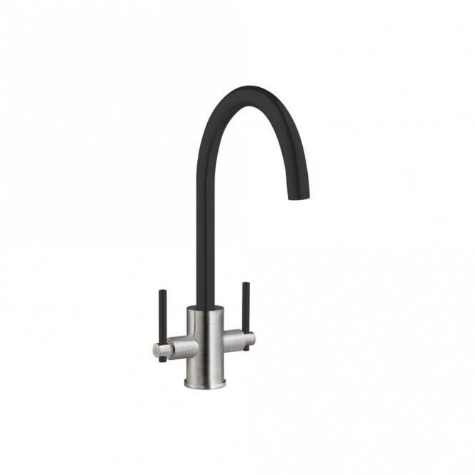 Prima + Swan Neck Dual Lever Mixer Tap