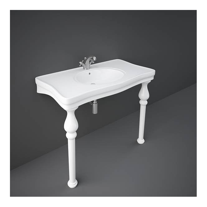 RAK Ceramics RAK-Ceramics Alexandra Console 105cm Basin (Choose 1, 2 or 3 Tap Holes)