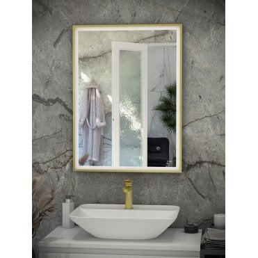 RAK-Ceramics Art Rectangular LED Illuminated Mirror (Choose Size and Finish)