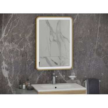 RAK-Ceramics Art Soft LED Illuminated Mirror (Choose Size and Finish)