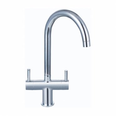 RAK-Ceramics Berlin Contemporary Cruciform Kitchen Sink Mixer