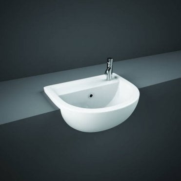 RAK-Ceramics Compact 50cm Special Needs Basin (Choose tap Hole Options)