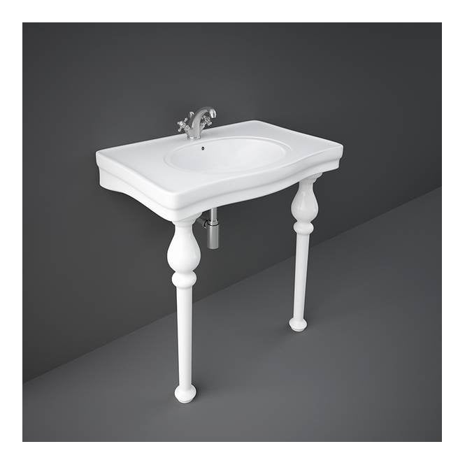 RAK Ceramics RAK-Ceramics Console Alexander 85cm Basin (Choose 1, 2 or 3 Tap Holes)