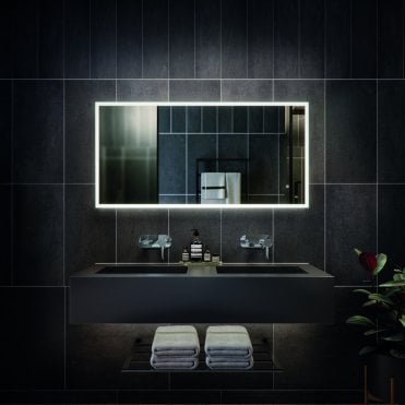 RAK-Ceramics Cupid 1200x600 LED Illuminated Landscape Mirror