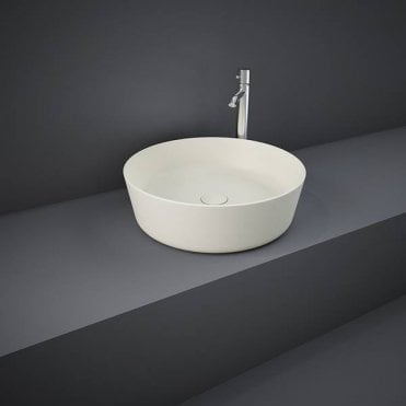 RAK-Ceramics Feeling 42cm Round Counter Top Wash Basin (Choose Finish)
