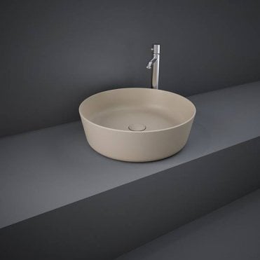 RAK-Ceramics Feeling 42cm Round Counter Top Wash Basin (Choose Finish)