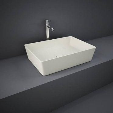 RAK-Ceramics Feeling 50cm Rectangular Counter Top Wash Basin (Choose Finish)