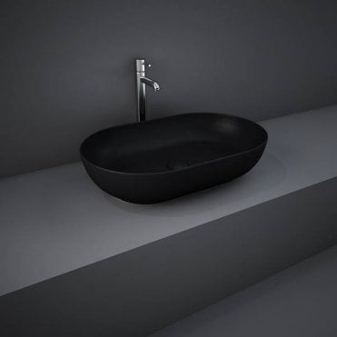 RAK-Ceramics Feeling 55cm Oval Counter Top Wash Basin (Choose Finish)