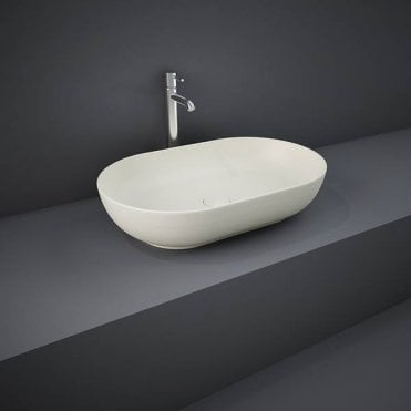 RAK-Ceramics Feeling 55cm Oval Counter Top Wash Basin (Choose Finish)