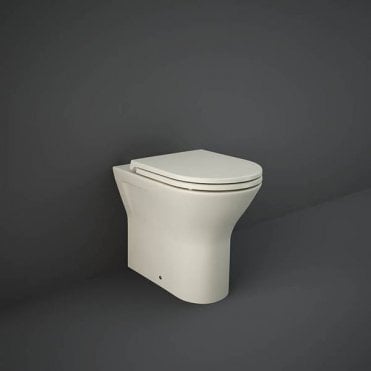 RAK-Ceramics Feeling Rimless Back to Wall Pan (Choose Finish)