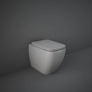 RAK-Ceramics Feeling Rimless Back to Wall Pan, Matt (Choose Finish)