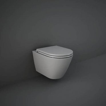 RAK-Ceramics Feeling Rimless Wall Hung Pan (Choose Finish)