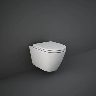 RAK-Ceramics Feeling Rimless Wall Hung Pan (Choose Finish)