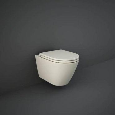 RAK-Ceramics Feeling Rimless Wall Hung Pan (Choose Finish)