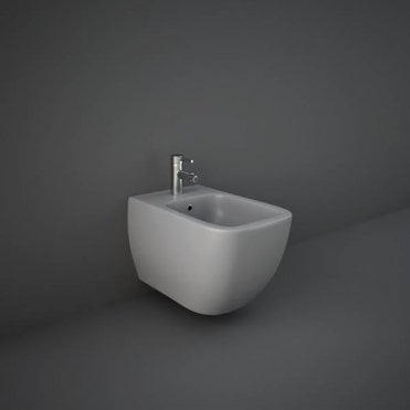 RAK-Ceramics Feeling Wall Hung Bidet, Matt (Choose Finish)