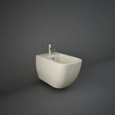 RAK-Ceramics Feeling Wall Hung Bidet, Matt (Choose Finish)