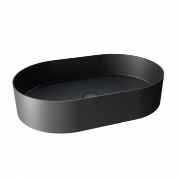 RAK-Ceramics INGOT Oval Wash Basin, 550mm (Choose Finish)