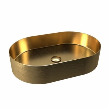 RAK-Ceramics INGOT Oval Wash Basin, 550mm (Choose Finish)