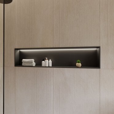 RAK-Ceramics INGOT Recessed Niche with LED (Choose Finish and Size)
