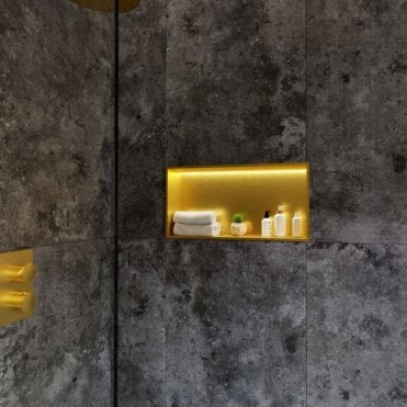 RAK-Ceramics INGOT Recessed Niche with LED (Choose Finish and Size)